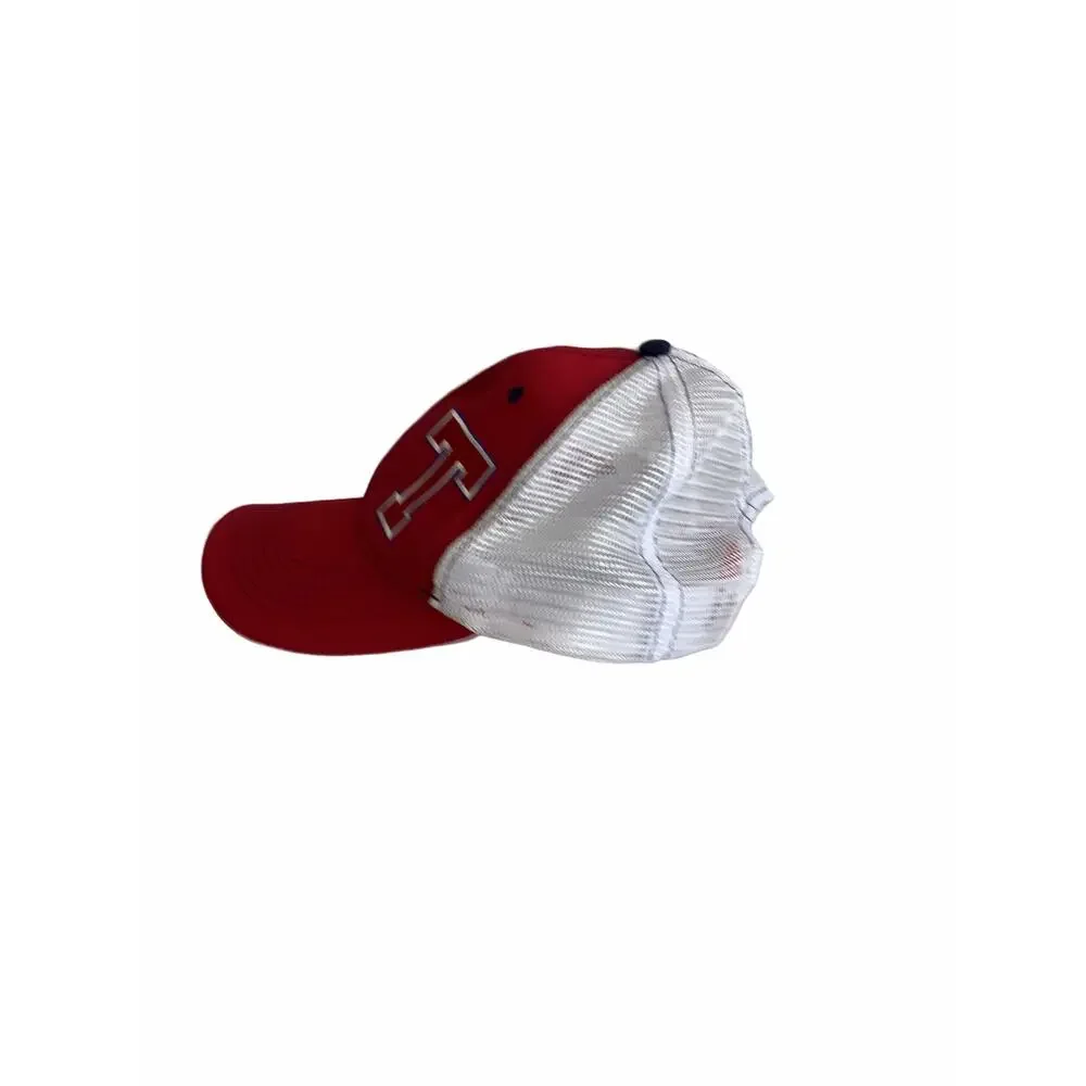 Texas Tigers Hockey Red & White Snapback Hat